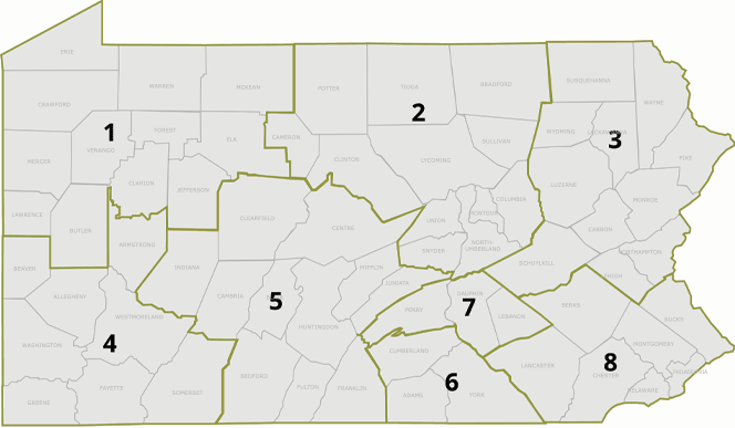 Regional Counseling Center Map